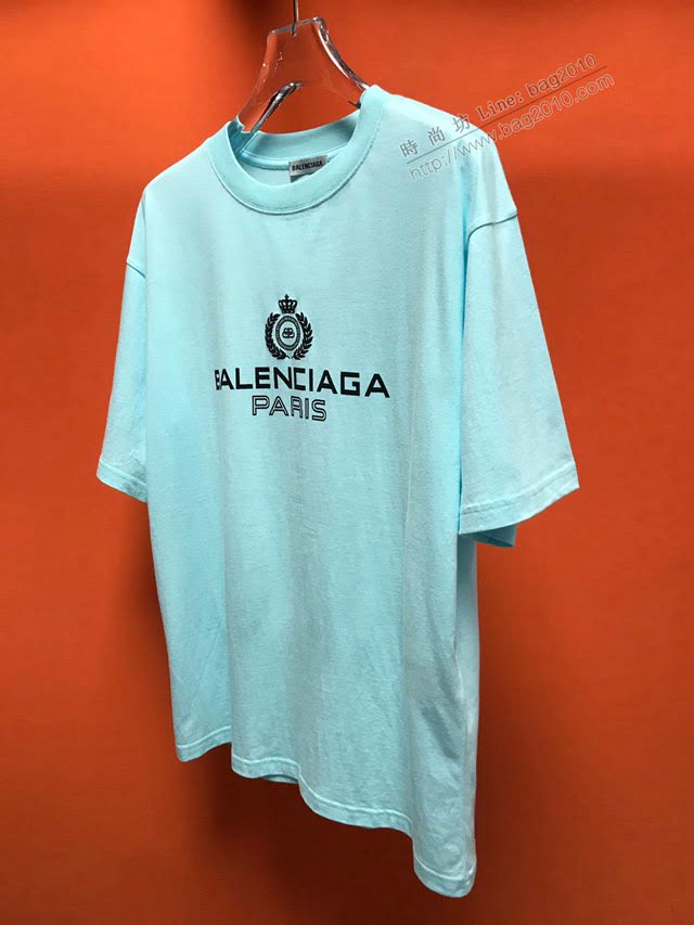 Balenciaga男T恤 2020新款 頂級版本 巴黎世家男短袖衣  tzy2442